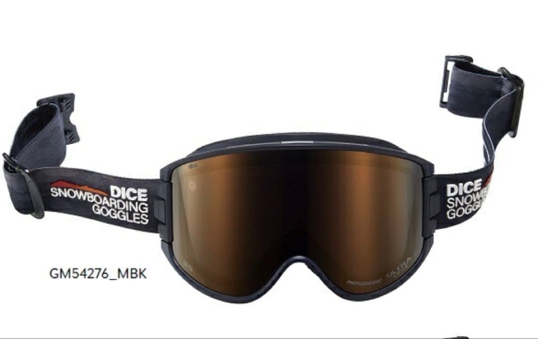 25〜26 DICE GOODMAN G-UL スノーボードゴーグル