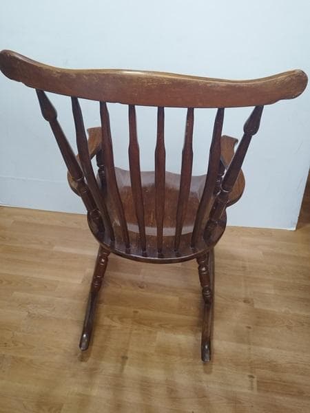 J・店【中古】オシャレなヴィンテージ調！ SHIN LEE ロッキングチェア
