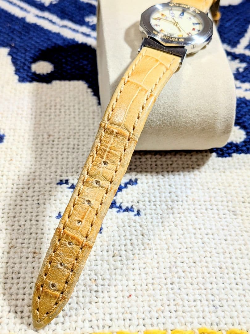 【美品】CORUM コルム アドミラルズカップ カレンダー 腕時計 レディース