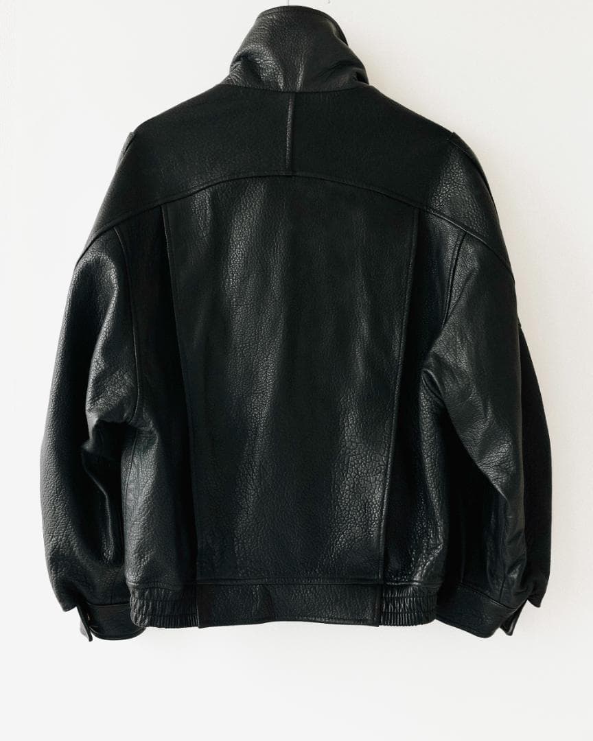LONDONFLAT 25FW イタリアン シュランケン ラムレザー ジャケット