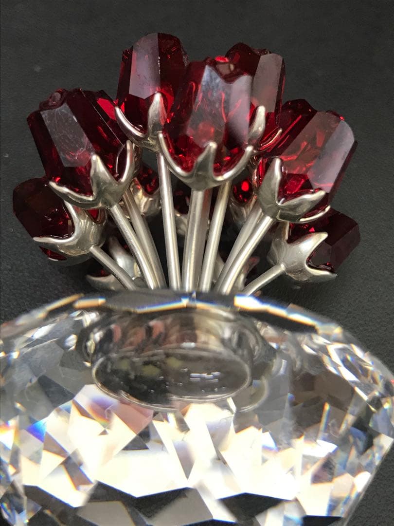 SWAROVSKI スワロフスキー 15本の薔薇　置物　I. 917