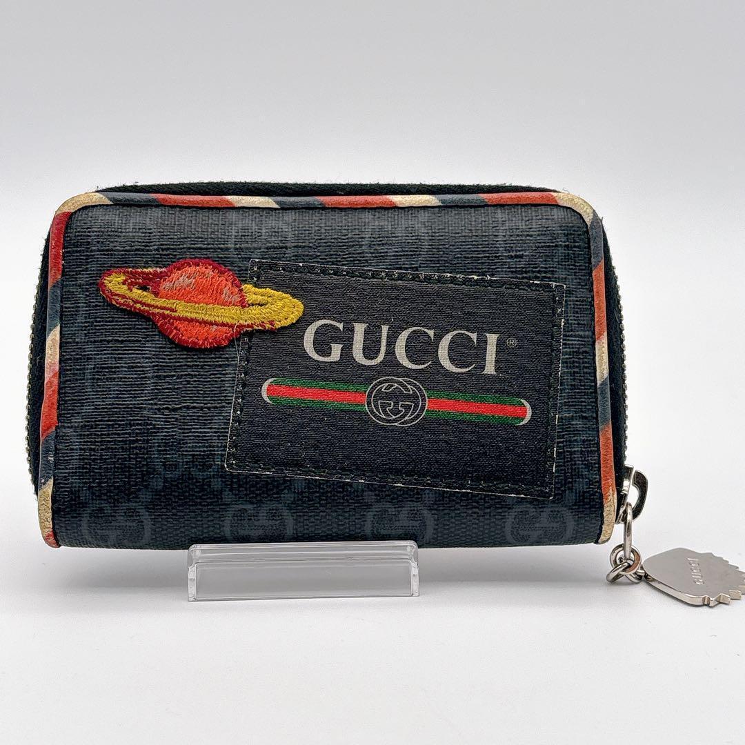 GUCCI グッチ ケース ナイトクーリエ GG タイガー PVC レザー