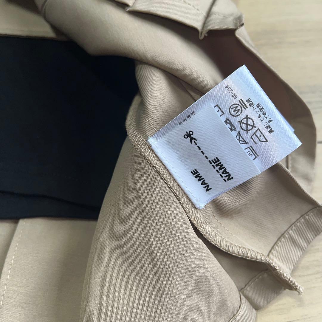 m*a様 新品　アナスイミニ 無地プリーツ スカパン　160 ベージュ