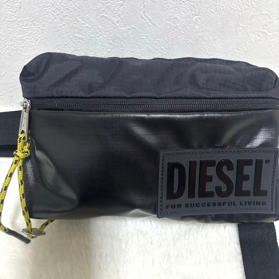未使用級✨DIESEL ディーゼル BIG ラバー ロゴ ショルダーバッグ