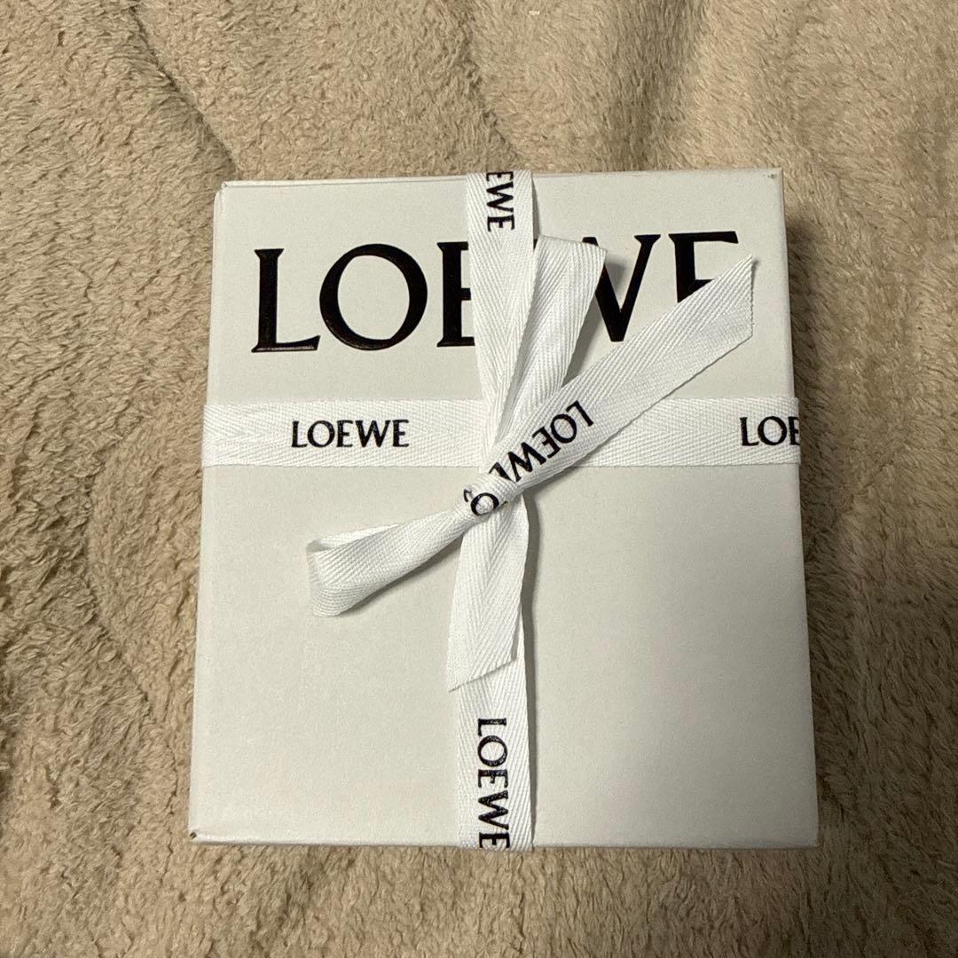 LOEWE パズル スリム コンパクト ウォレット ブラック