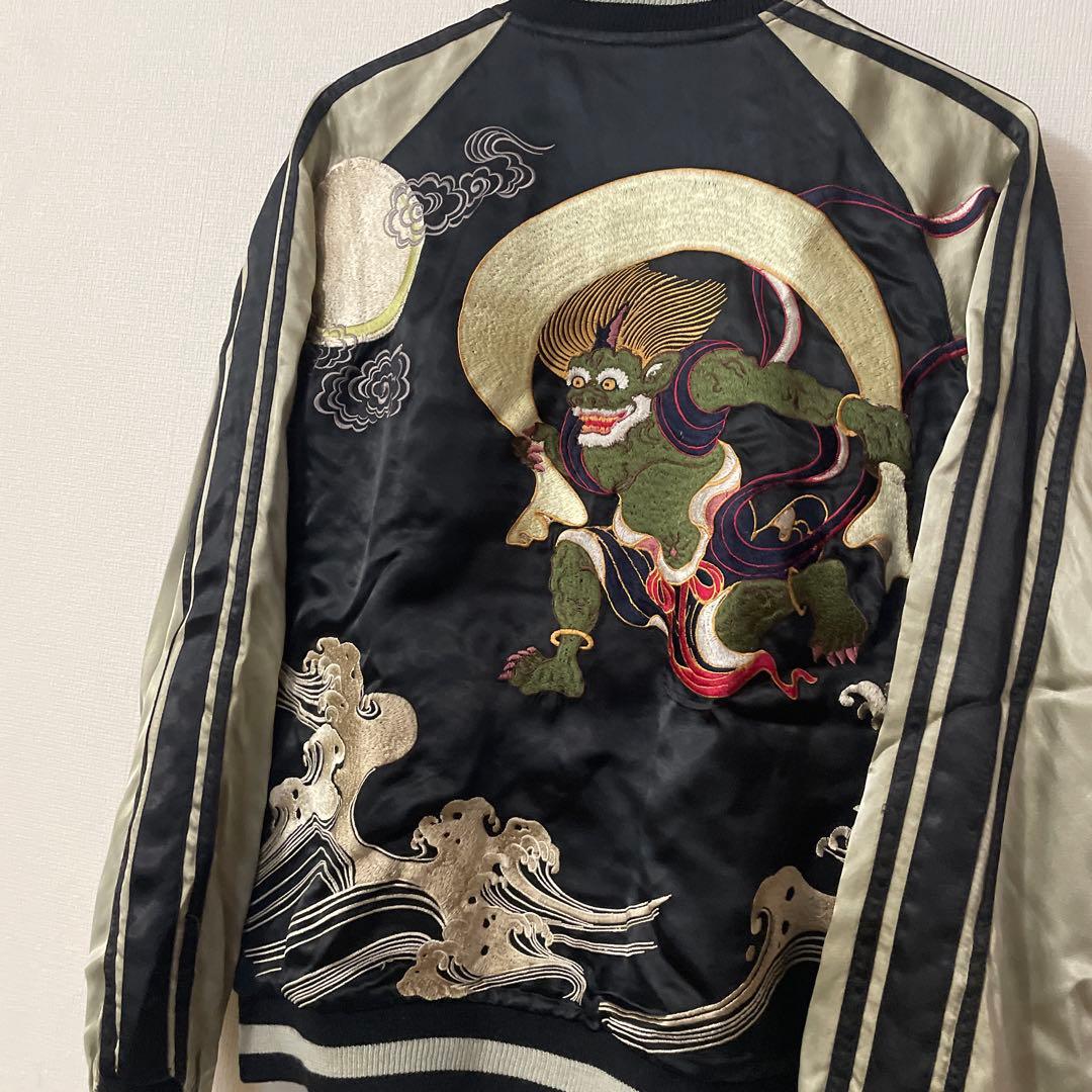satori 風神雷神　リバーシブルスカジャンsize M