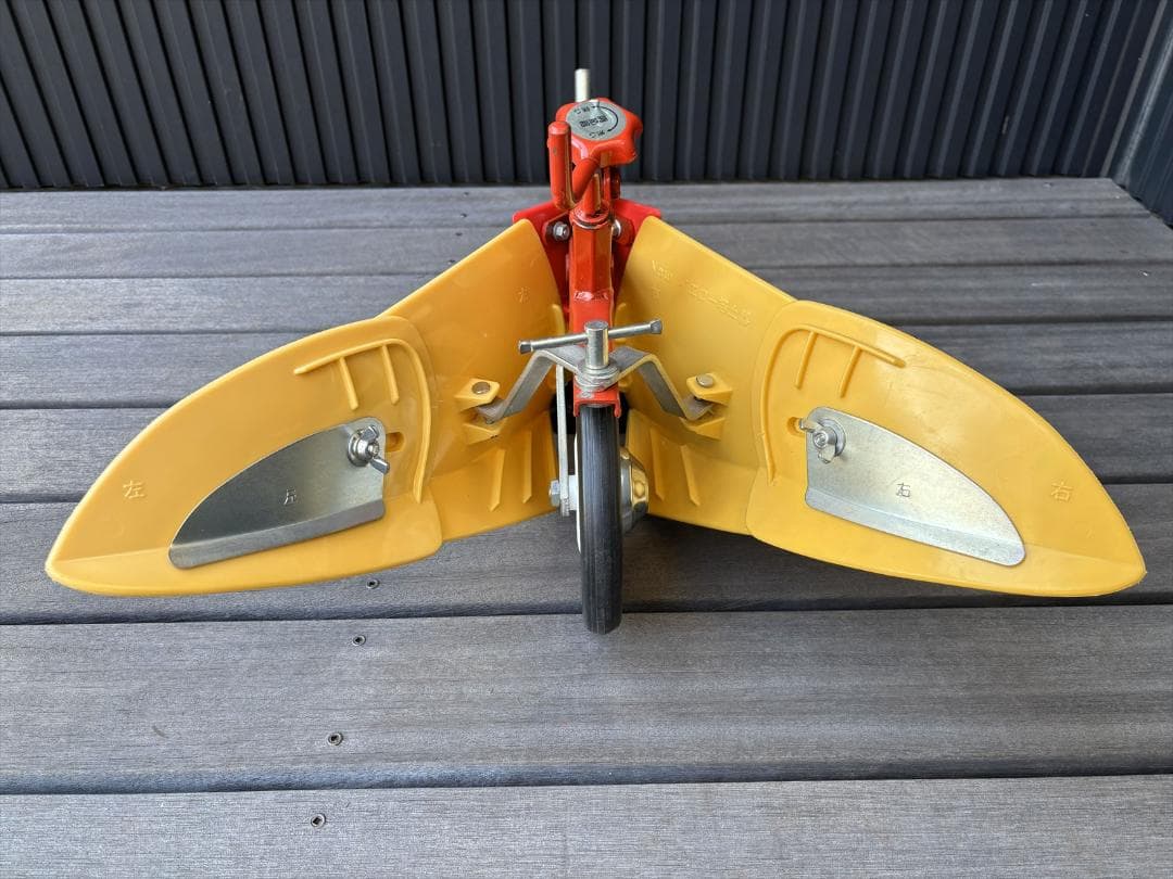 ニューイエロー培土器（尾輪付）ホンダ ピアンタFV200用