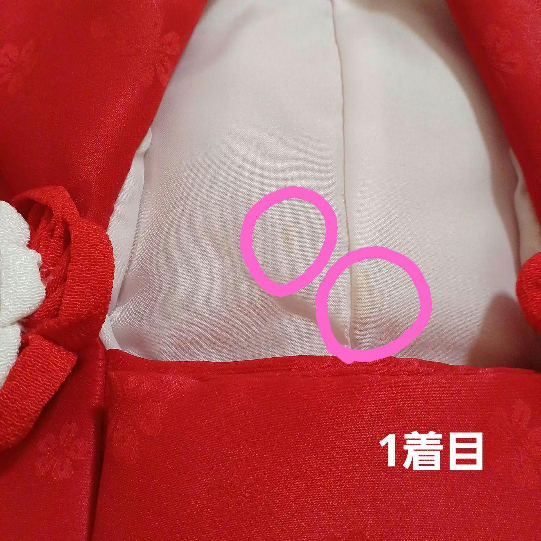 小町kids 七五三 被布と着物と小物セット 双子 3歳 女の子 前撮り