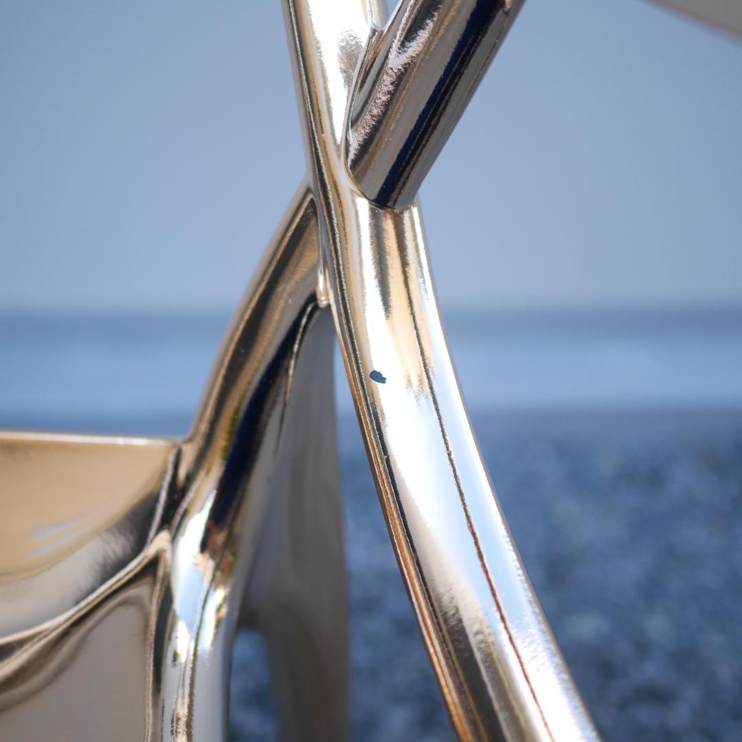 Kartell カルテル MASTERS アームチェア ゴールドメタリック
