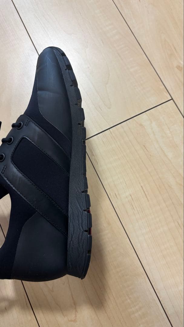 PRADA プラダ　ブラック スニーカー　4E3380