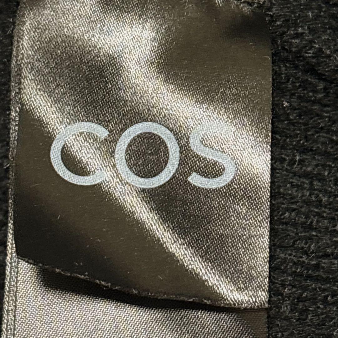 美品　cos コス カシミヤ 100% タートルネック　ニット　ブラック　S