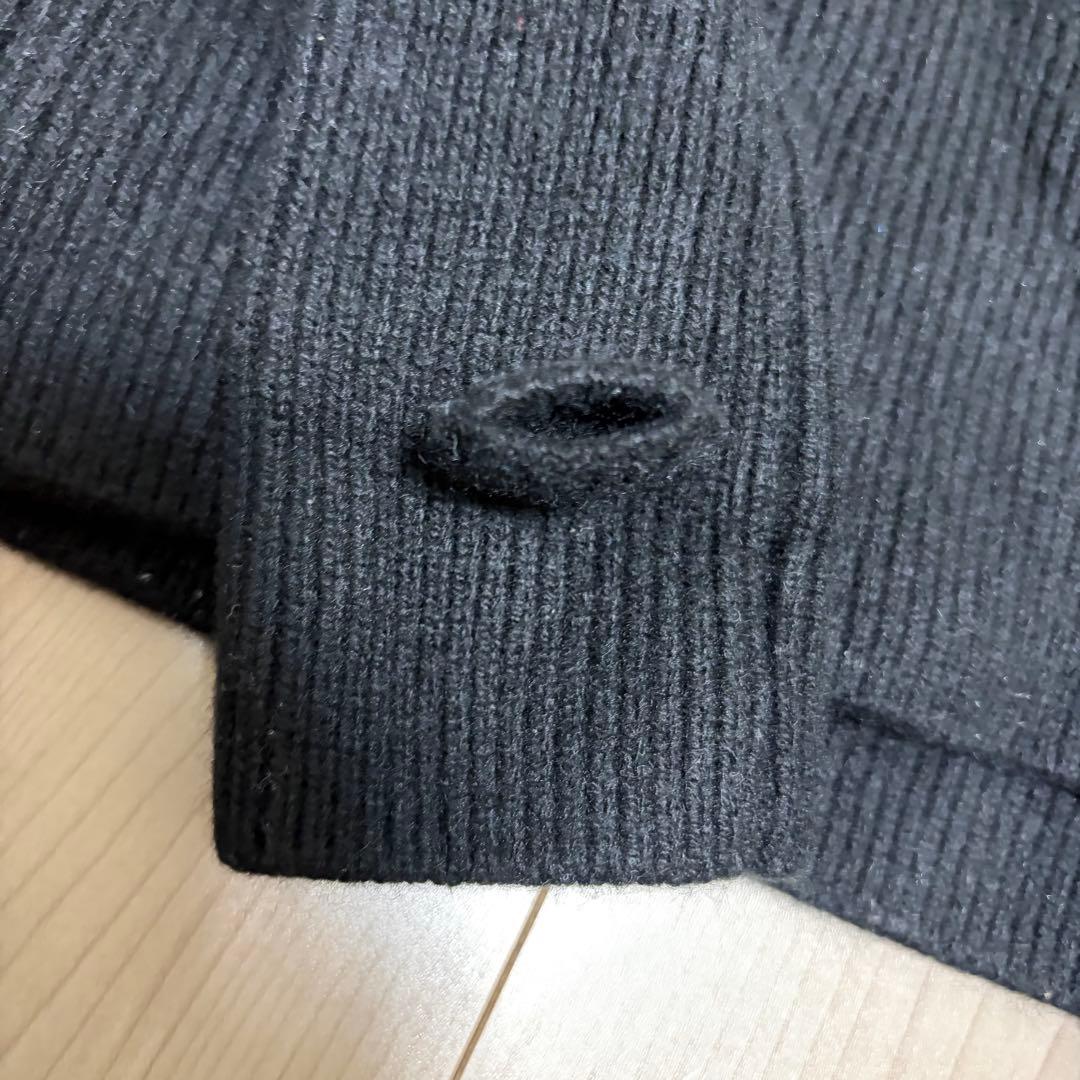 美品　cos コス カシミヤ 100% タートルネック　ニット　ブラック　S