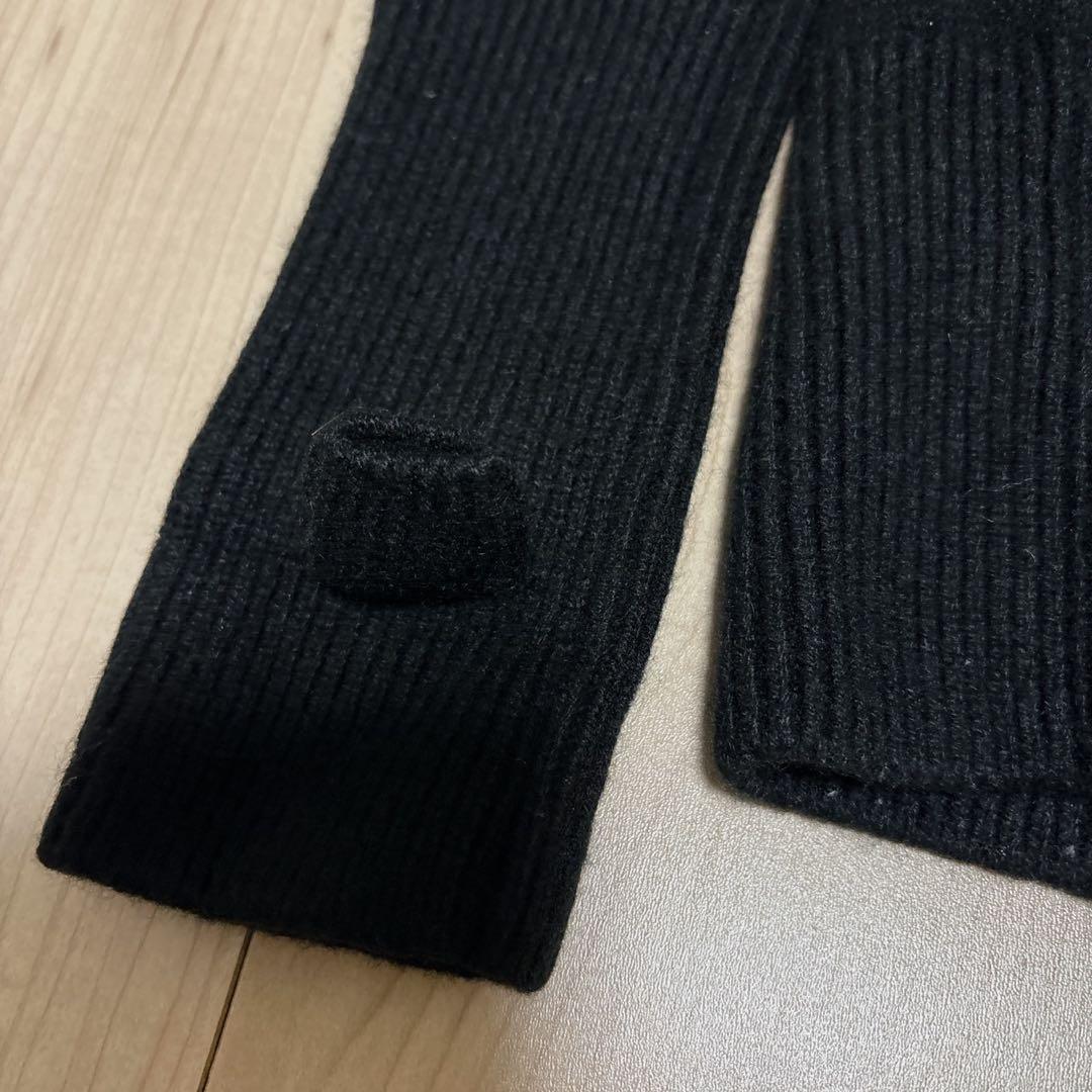 美品　cos コス カシミヤ 100% タートルネック　ニット　ブラック　S