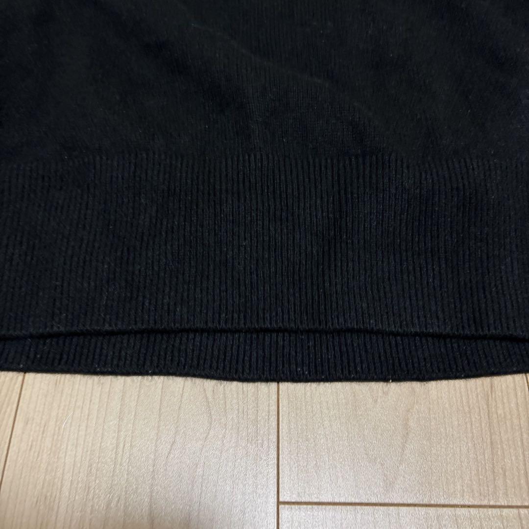 美品　cos コス カシミヤ 100% タートルネック　ニット　ブラック　S