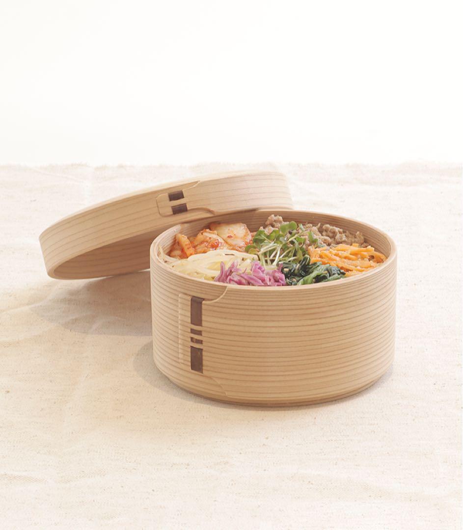 柴田慶信商店 丸弁当箱 四寸