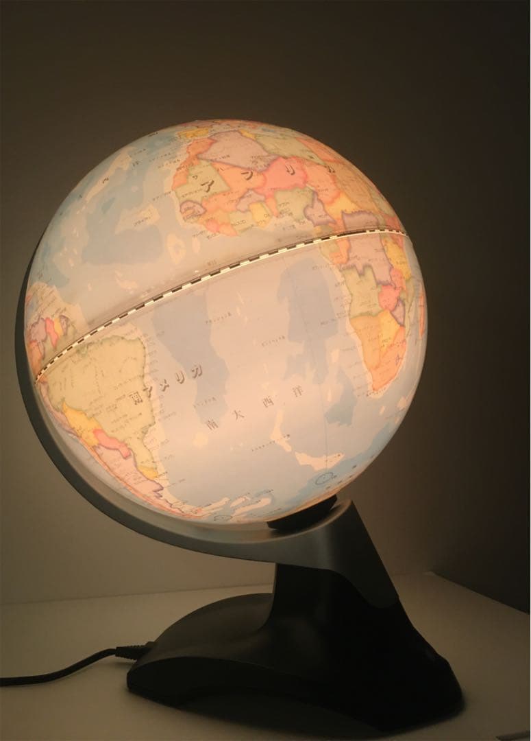 絶版！ レイメイ藤井 ブランド　地球儀 (２段階ライト調光・自動回転)