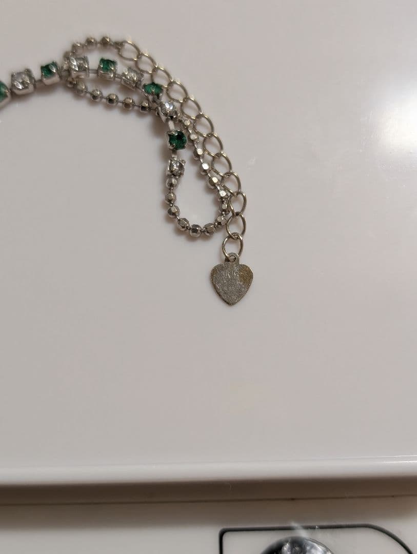 ダイヤモンドとエメラルドトータル1カラット のブレスレット NGL証明書付き