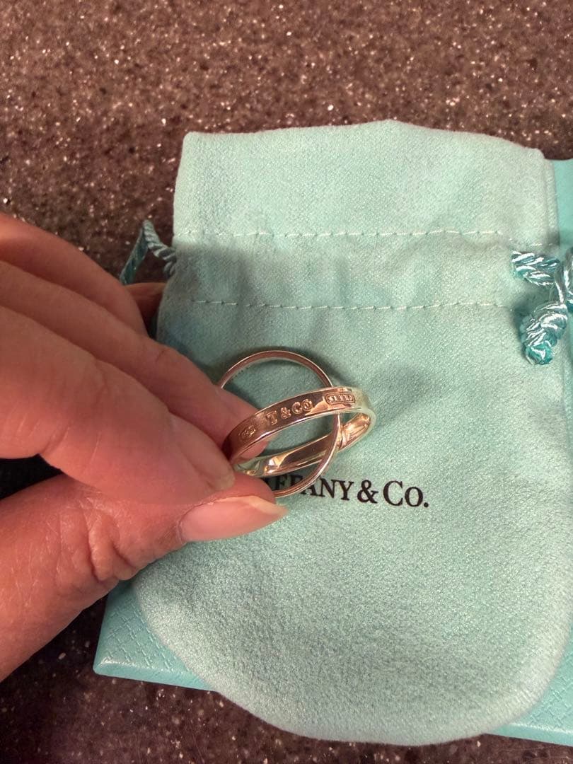 ティファニー　インターロッキング　リング　20号
