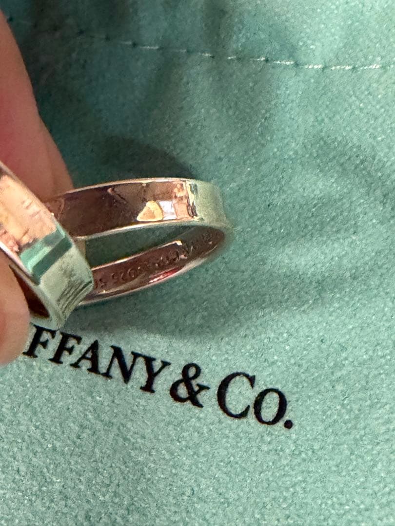 ティファニー　インターロッキング　リング　20号