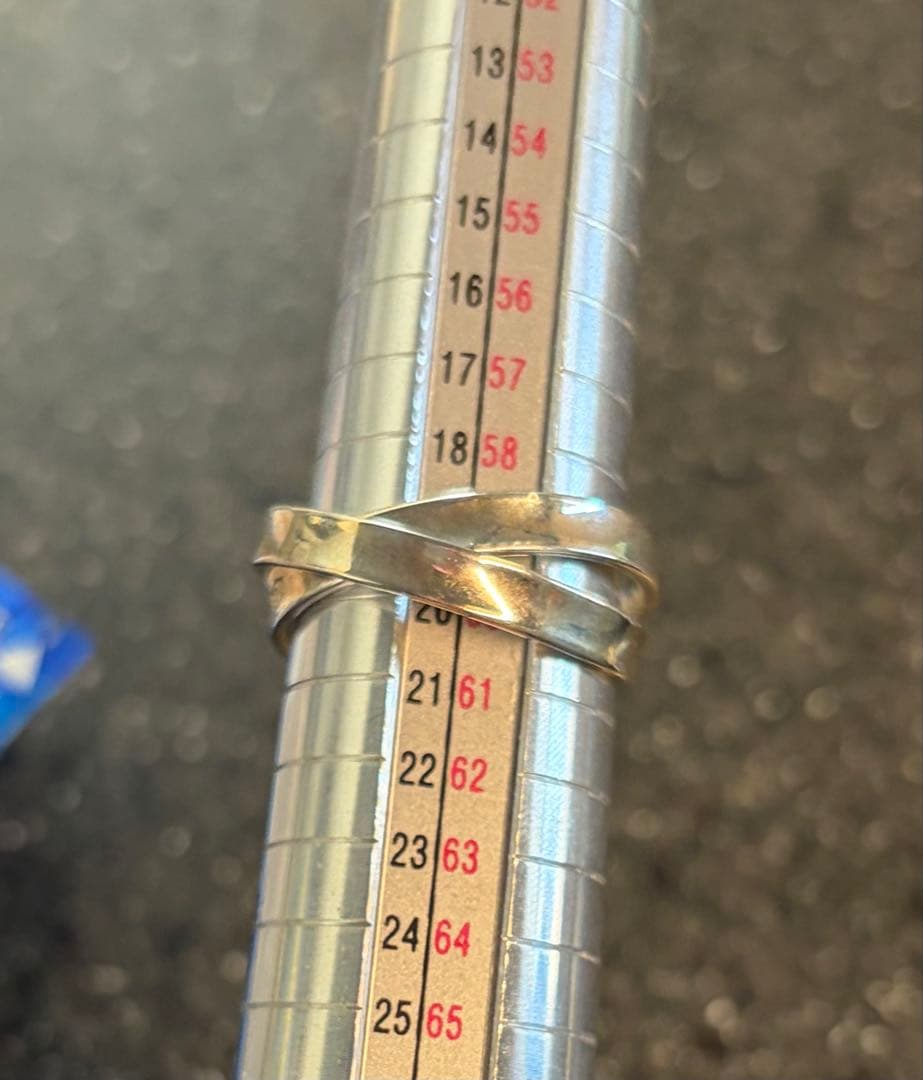 ティファニー　インターロッキング　リング　20号