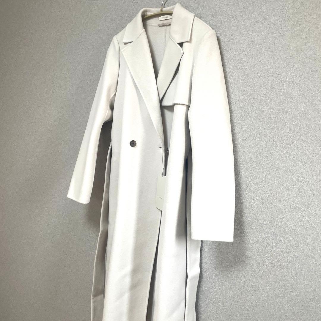 新品タグ付き　EPOCA/エポカ　　ウールロングコート　定価120,000円