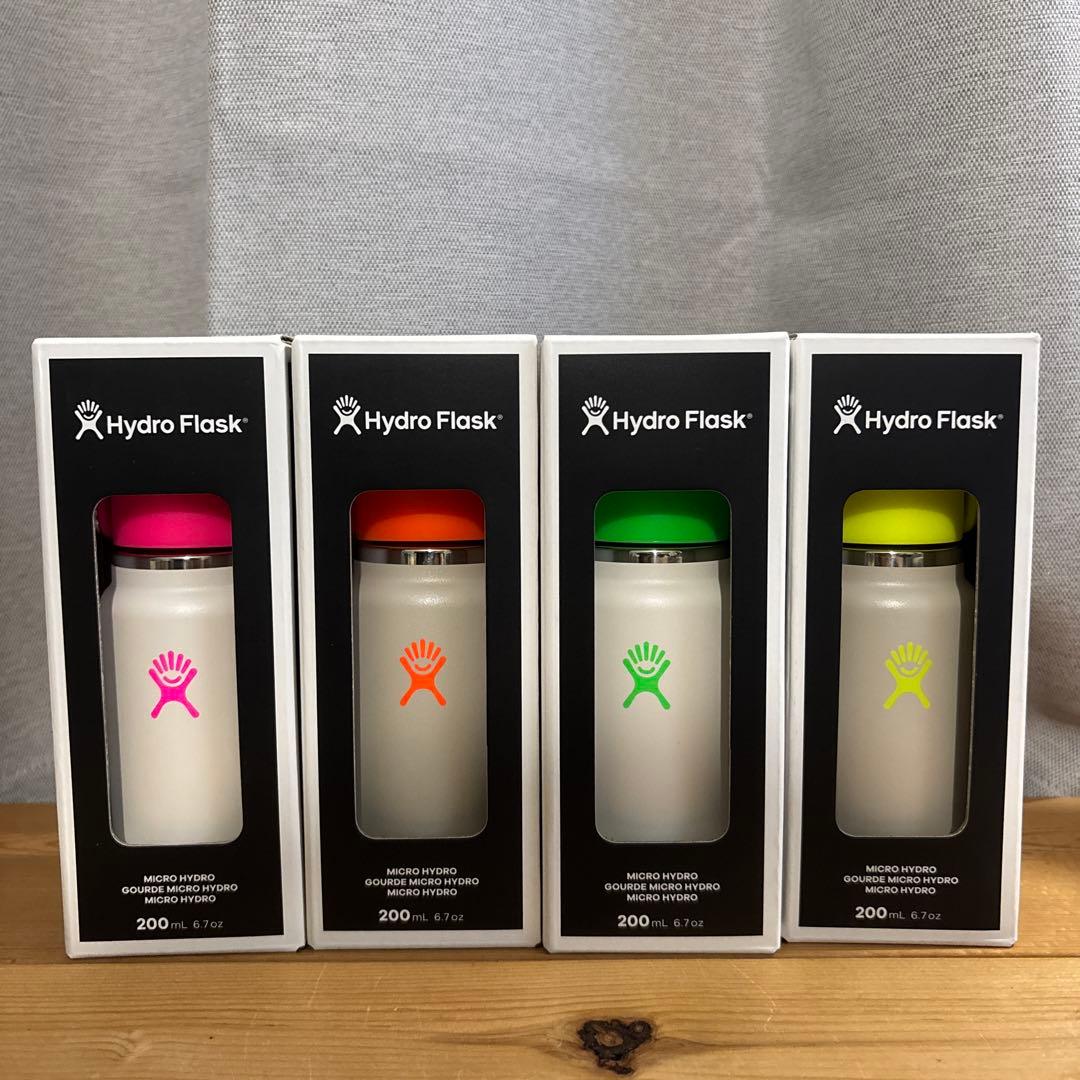 Hydro Flask Micro Hydro 200mL 4色セット