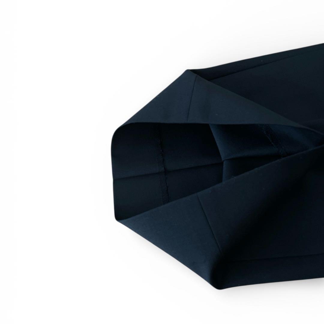 新品未使用　アンタイトル　パンツスーツ ウール　セットアップ　ブラック　黒　M