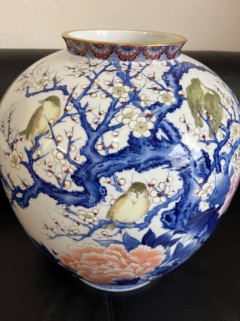 深川製 超大型花瓶 希少品 高級品