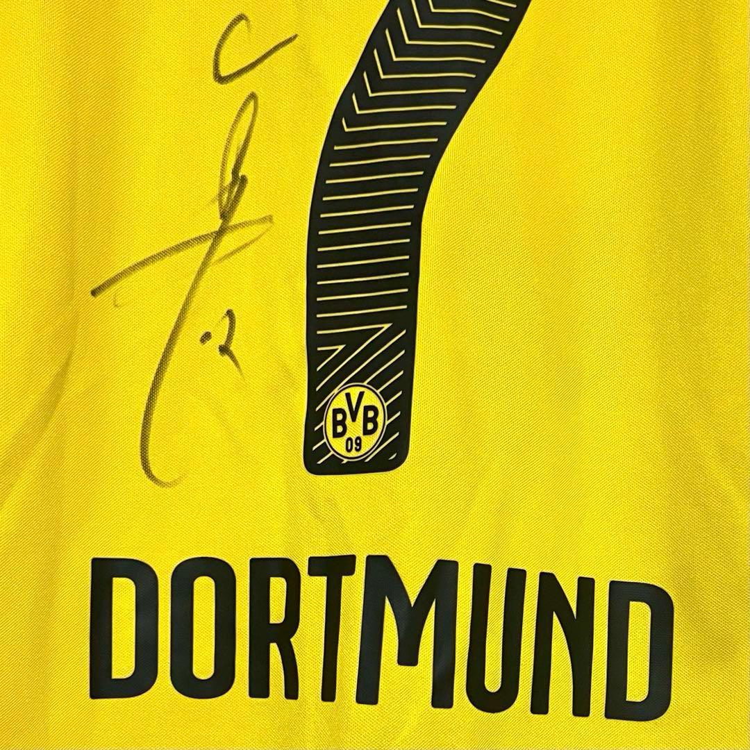 【新品/タグ付き】14/15 ドルトムント ♯7 香川真司【M】直筆サイン入り