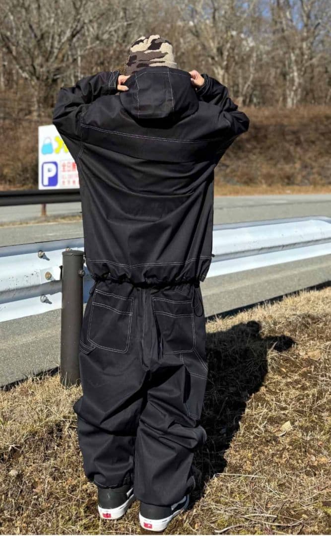 新品スノーボードウェアセットHIMANIハイマニタグ付き25/26モデル 上下黒