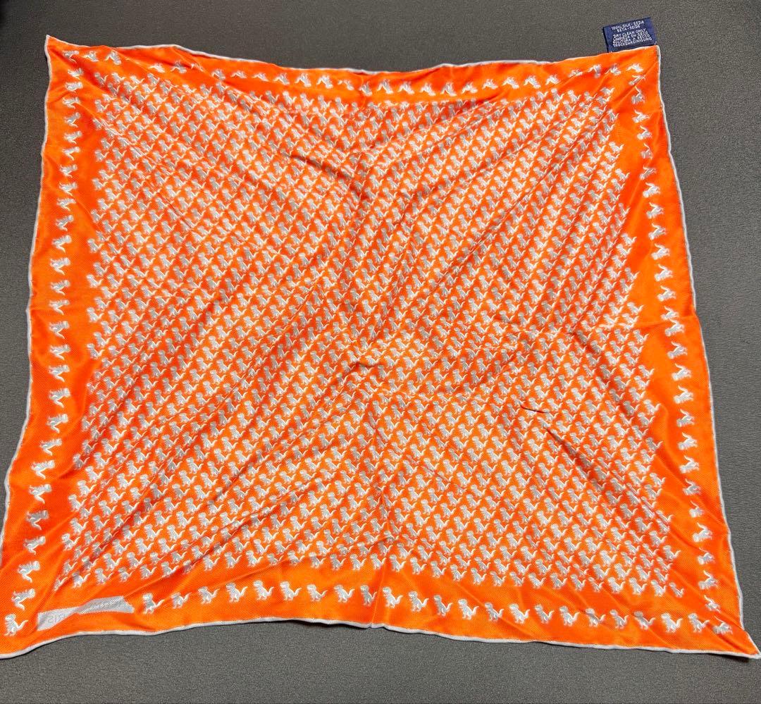 HERMES エルメス　カレ40 恐竜