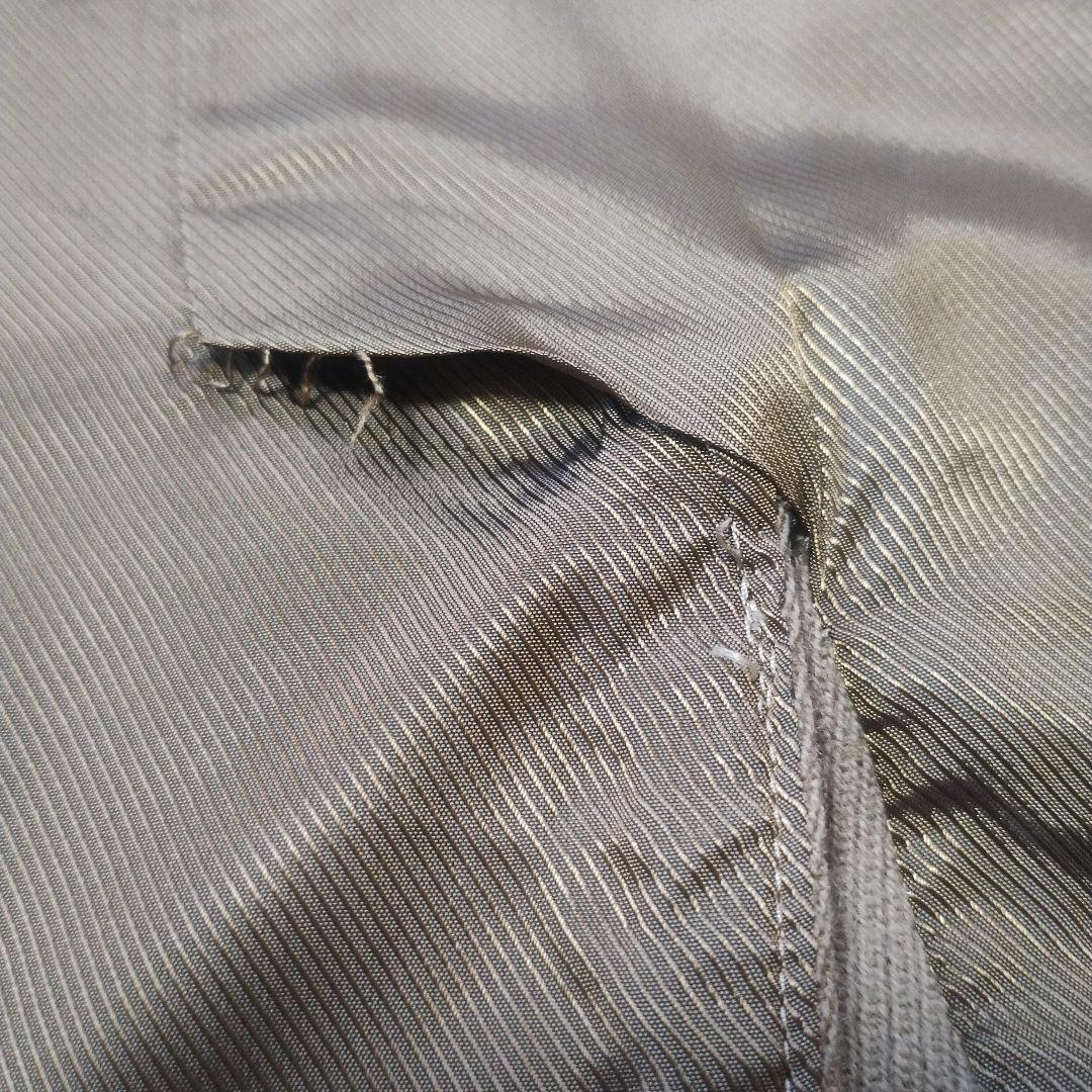 美品　コモリ　COMOLI　バルカラーコート　ウールステンカラーコート　カーキ