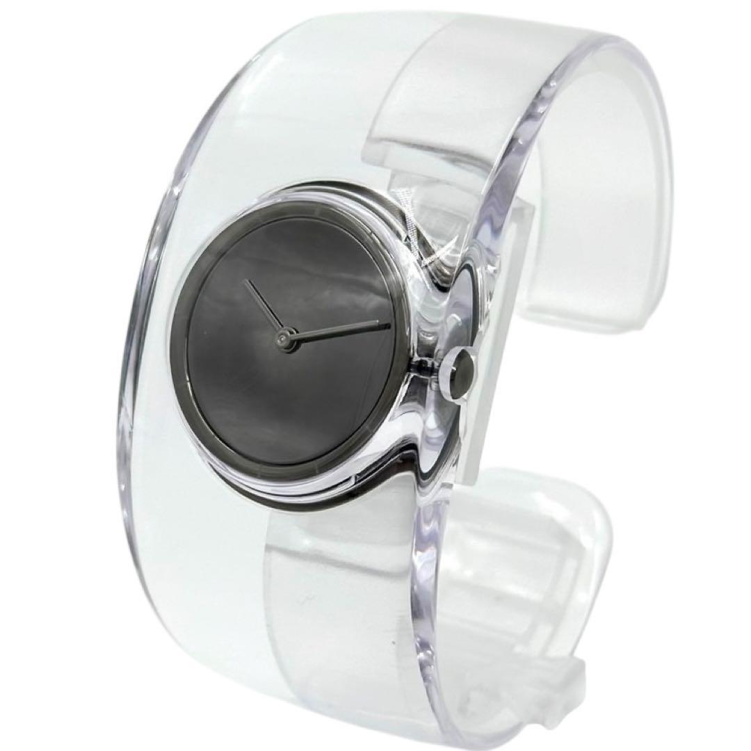 ISSEI MIYAKE クリアウォッチ O イッセイミヤケ　腕時計 バングル