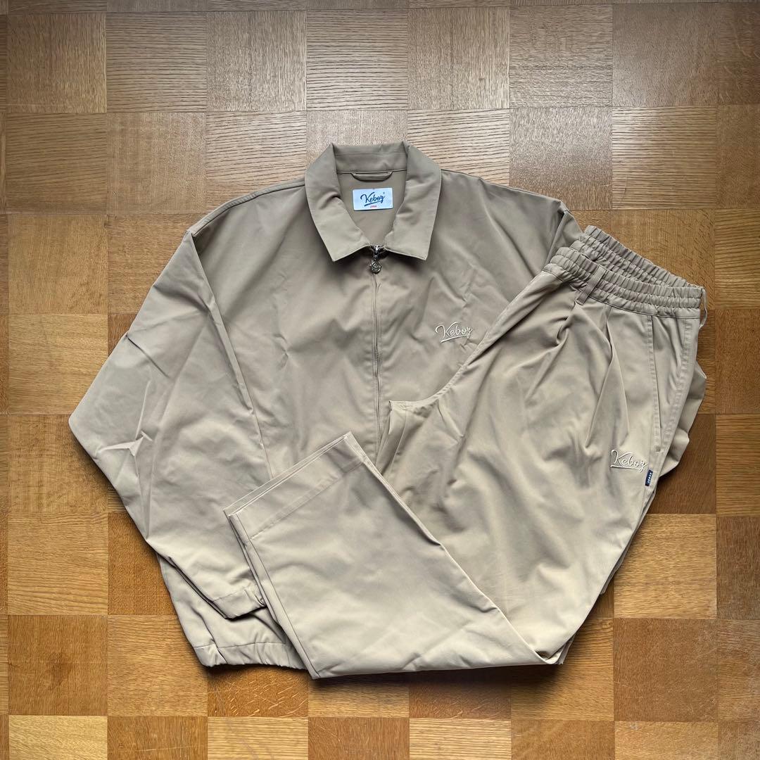 最終価格 KEBOZ CHINO WIDE JACKET PANTSセットアップ
