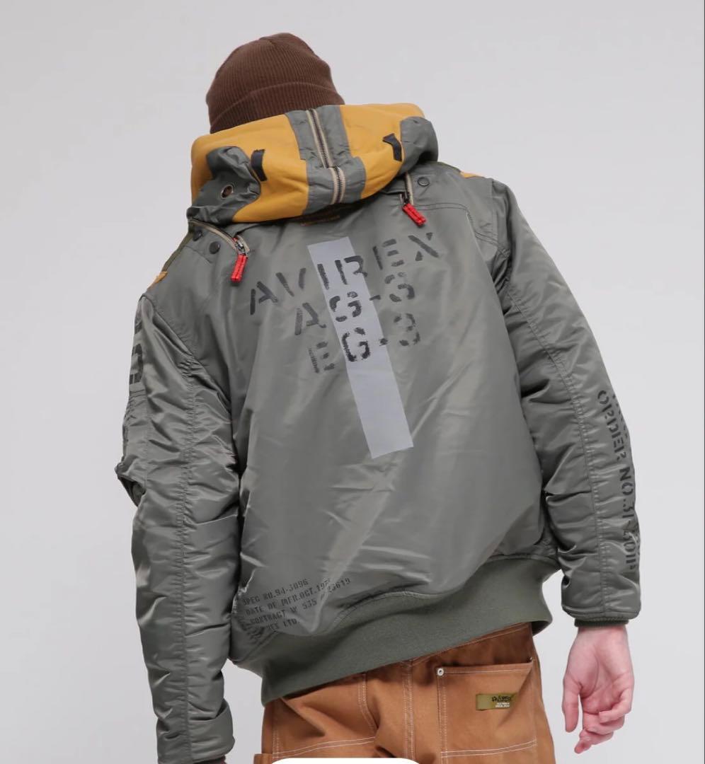 ジャケット・アウター AVIREX MA-1 REMODEL MARK2 N2B