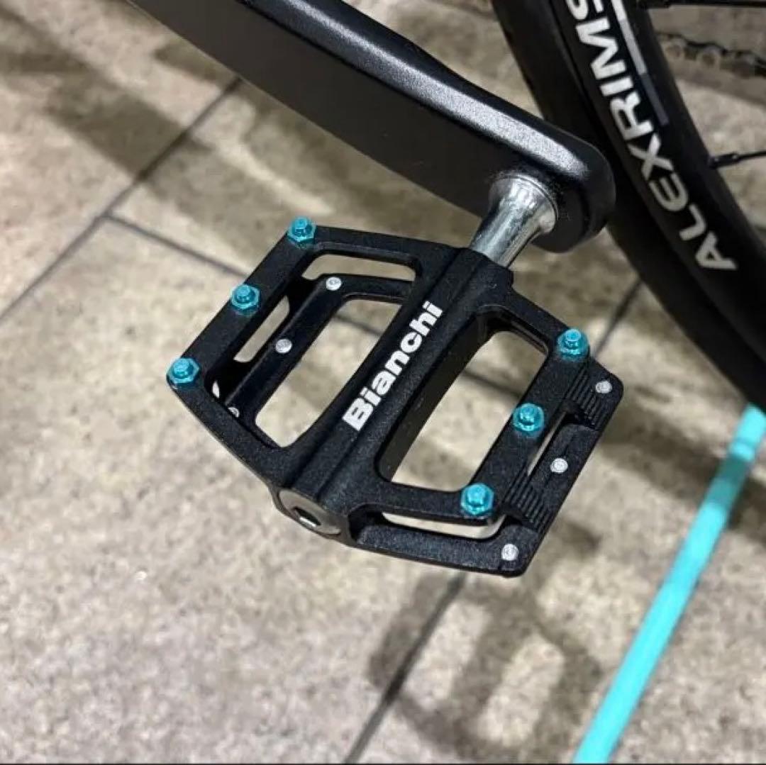 2023 Bianchi ビアンキROMA3 50サイズ チェレステ 軽量ペダル