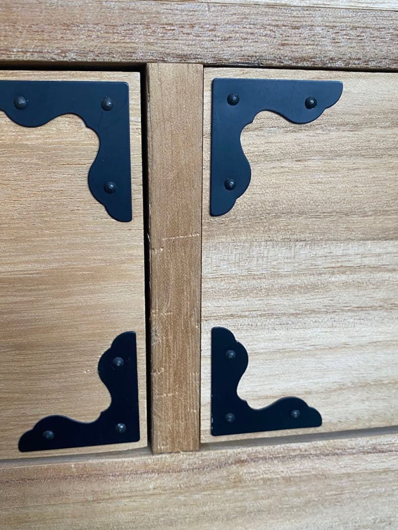 桐箪笥　天然木(桐無垢材) 6段　日本製