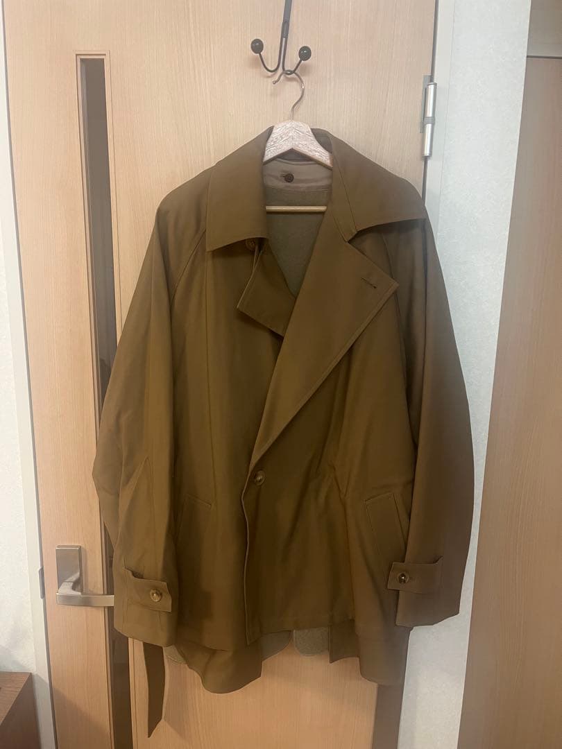 【貴重】+81別注BlancYMExclusiveShortTrenchCoat
