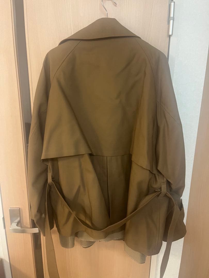 【貴重】+81別注BlancYMExclusiveShortTrenchCoat