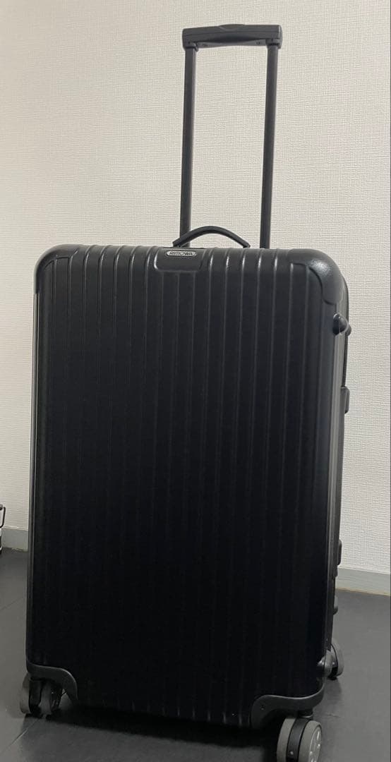美品) RIMOWAリモワ サルサ キャリーケース ブラック 4輪