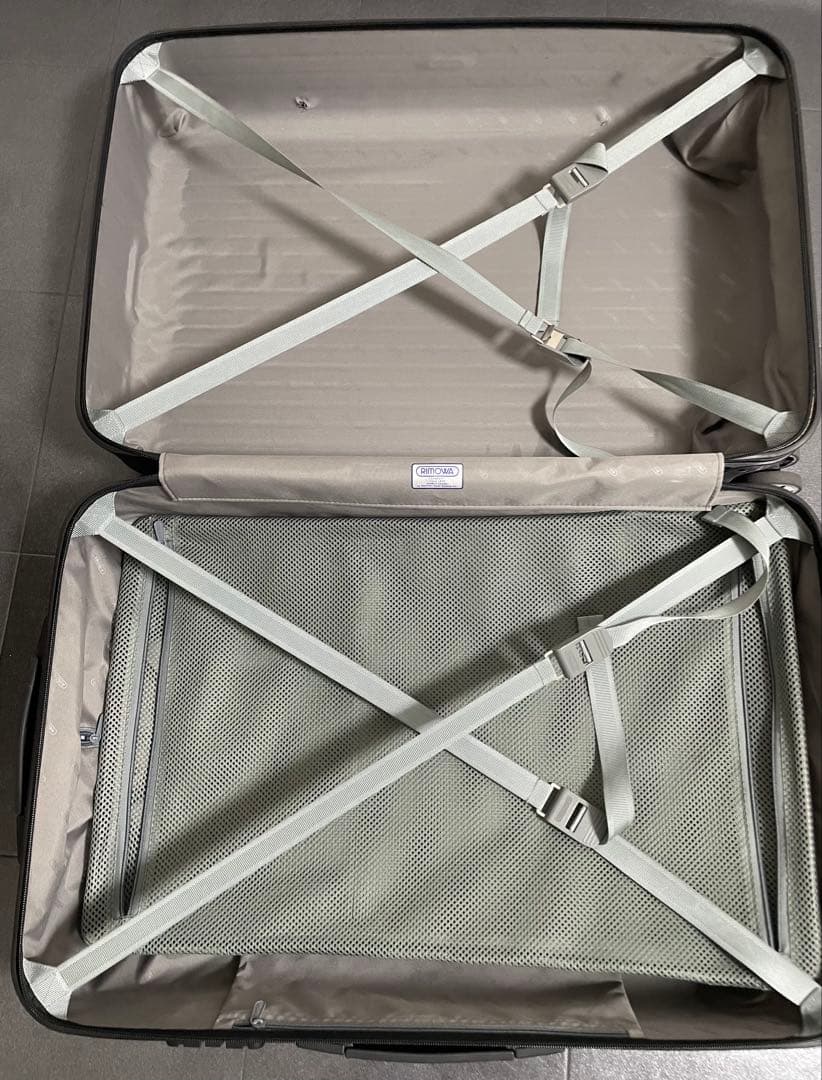 美品) RIMOWAリモワ サルサ キャリーケース ブラック 4輪