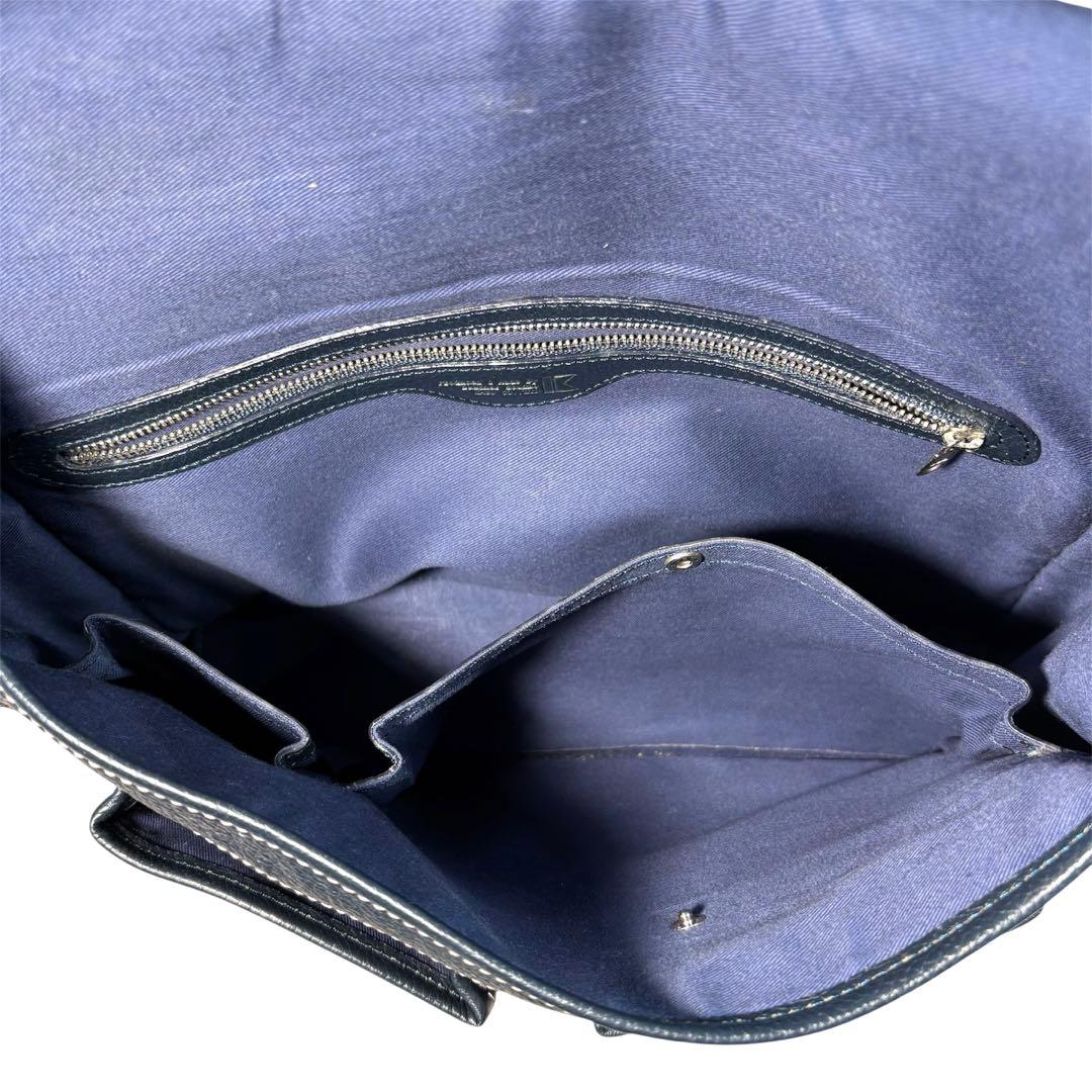 レザースタジオKAZU メッセンジャーバック 斜め掛け ハンドメイド B5