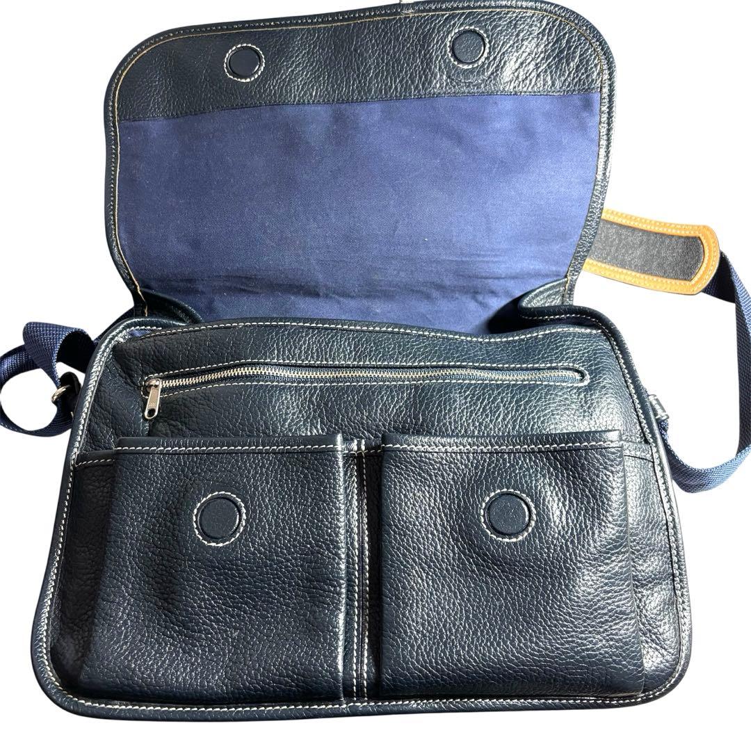 レザースタジオKAZU メッセンジャーバック 斜め掛け ハンドメイド B5