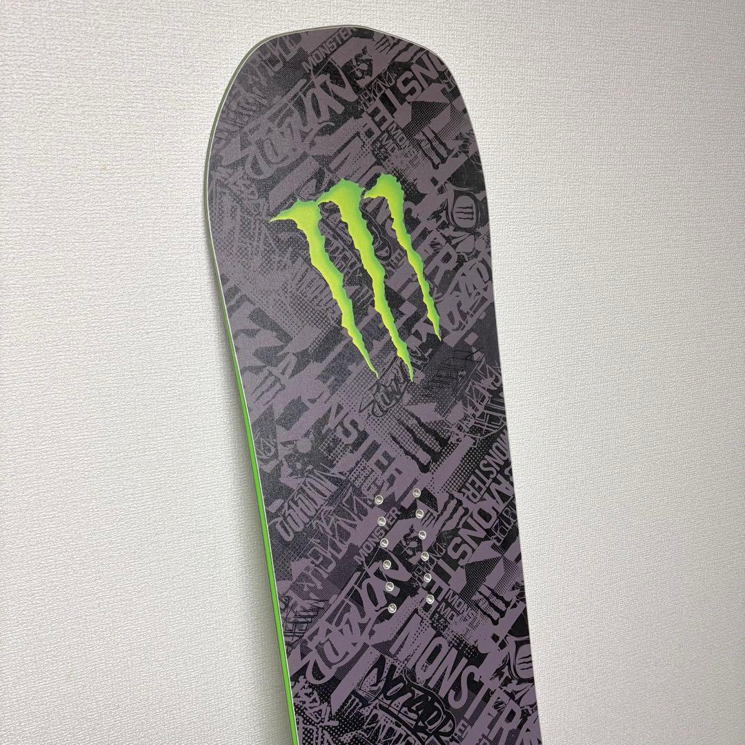 【希少品】NEVER SUMMER スノーボード モンスターエナジー 157