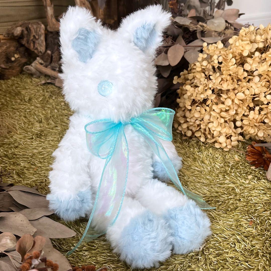 【sample】　あみぐるみ　オーダーメイド　ぬいぐるみ　アートドール　猫　白猫