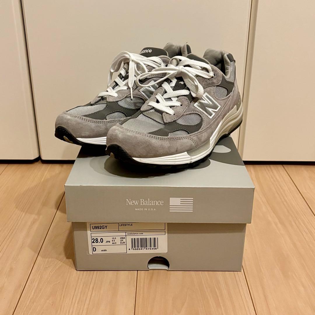 ニューバランス 992 グレー 28 cm 2025年 new balance