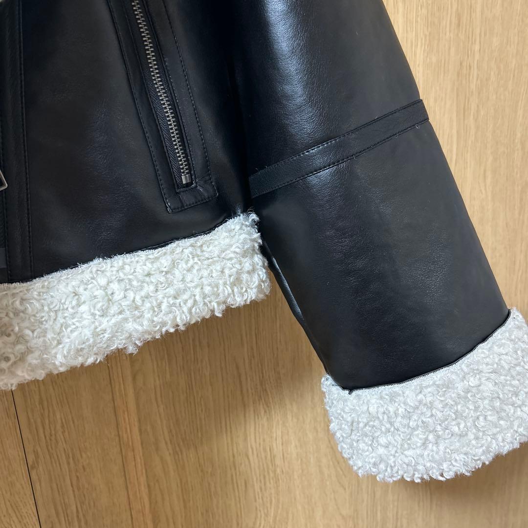 フェイクレザー/フェイクムートンジャケット