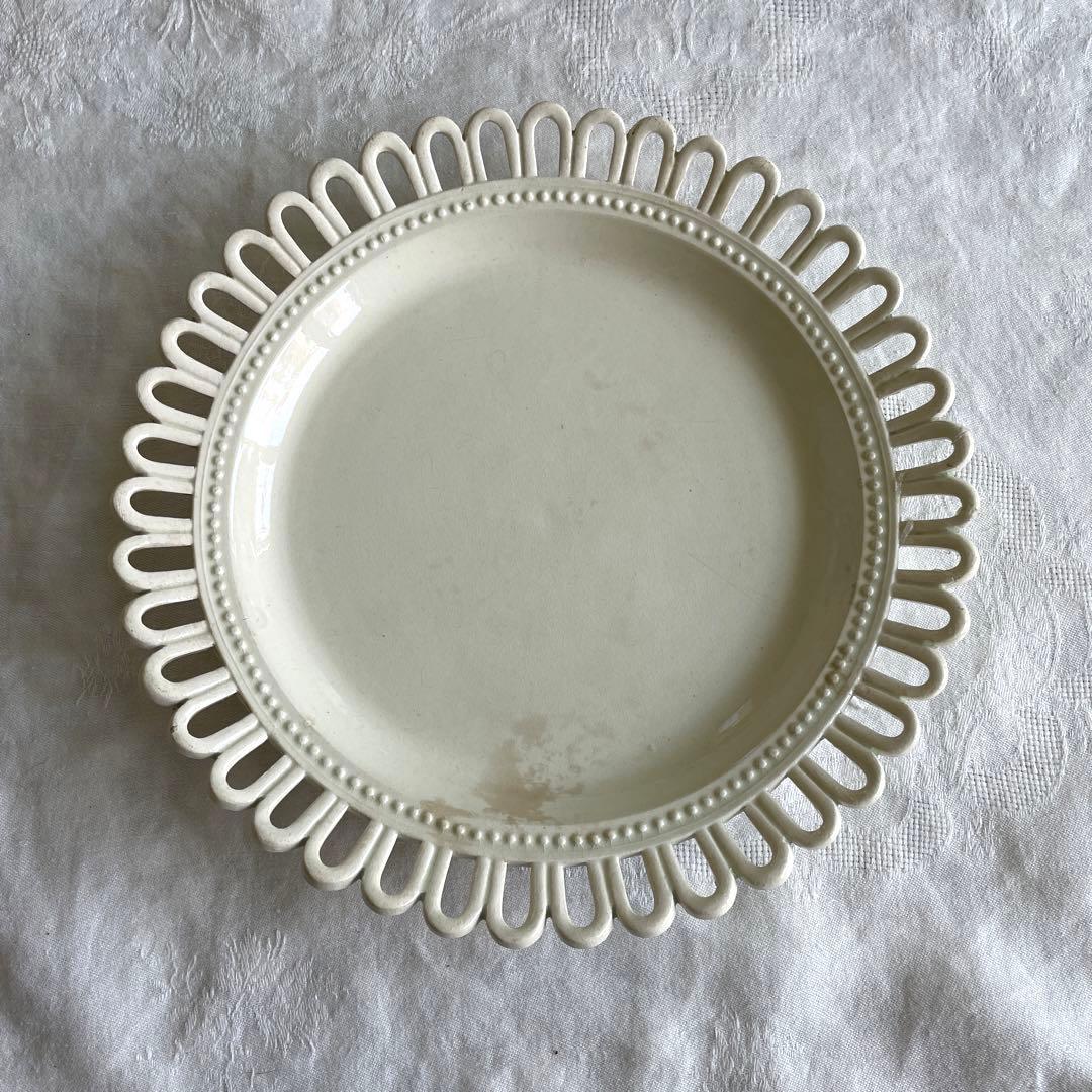 フランス アンティーク ショワジー パニエプレート