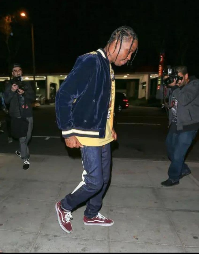 新品　EVISU スカジャン リバーシブル Travis Scott