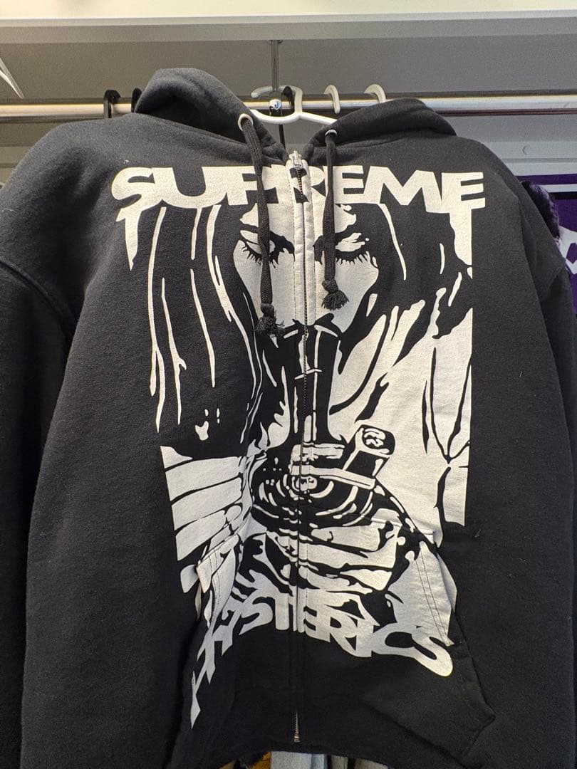 トップス Supreme x HYSTERIC GLAMOUR Zip Hooded